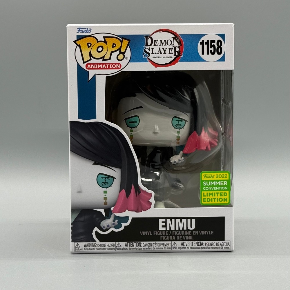 Funko Pop! #1158 Enmu Demon Slayer 2022 SDCC Exclusive w/ Protector *Vaulted*
